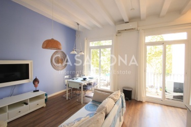 Fully Renovated 2 Bedroom Apartment with a Balcony Facing the Harbour in Barceloneta