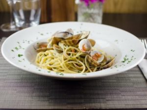 seafood pasta from Gusto