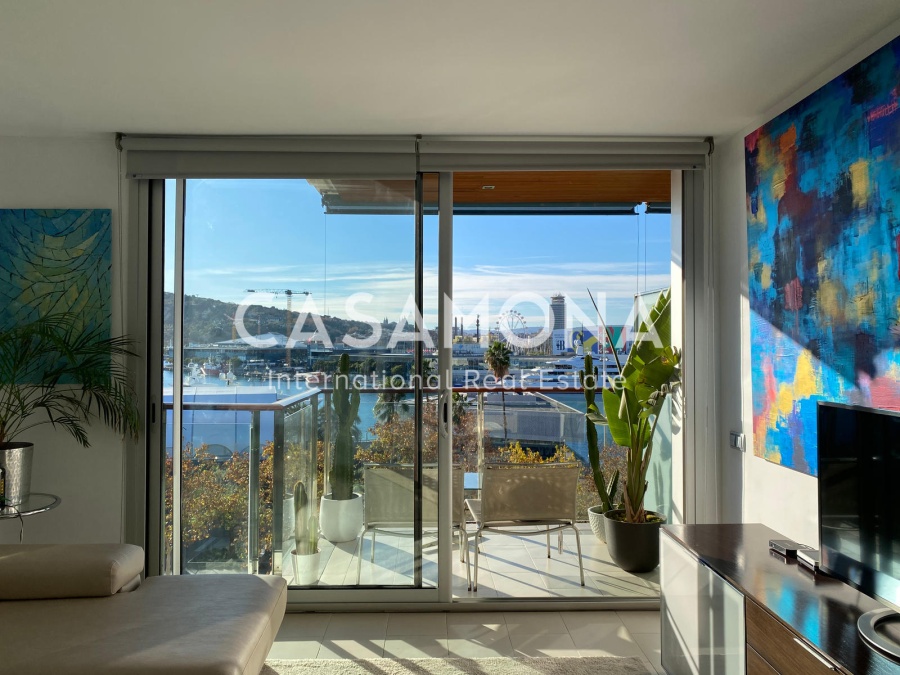 Amazing 1 Bedroom Penthouse with Views of Barcelona Amazing 1 Bedroom Penthouse with Views of Barcelona