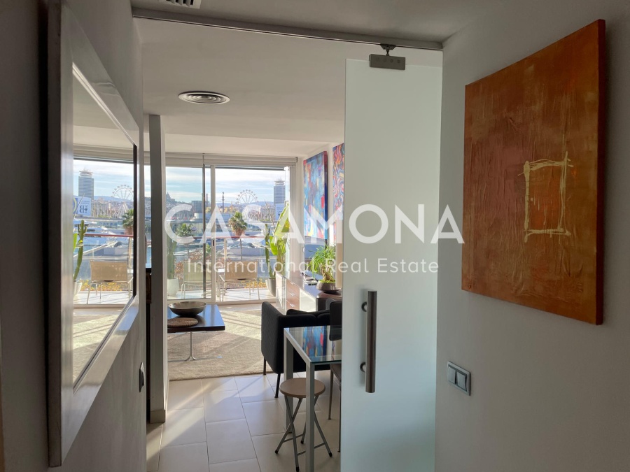 Amazing 1 Bedroom Penthouse with Views of Barcelona Amazing 1 Bedroom Penthouse with Views of Barcelona