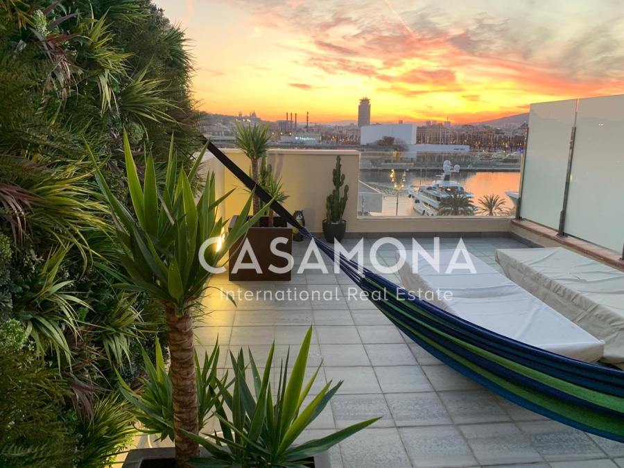 Amazing 1 Bedroom Penthouse with Views of Barcelona Amazing 1 Bedroom Penthouse with Views of Barcelona