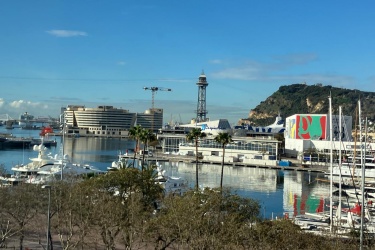 Appartement moderne � Barceloneta avec vue sur la mer, ascenseur et terrasse priv�e