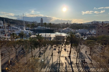 Appartement moderne � Barceloneta avec vue sur la mer, ascenseur et terrasse priv�e