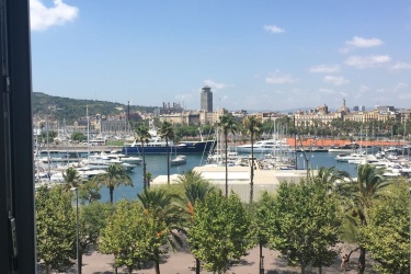Appartement moderne � Barceloneta avec vue sur la mer, ascenseur et terrasse priv�e