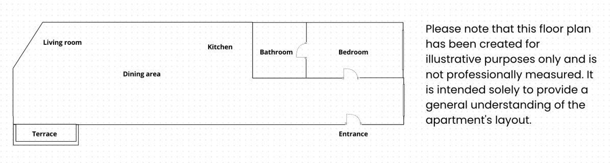  Bel et charmant appartement 1 chambre au coeur d’El Born