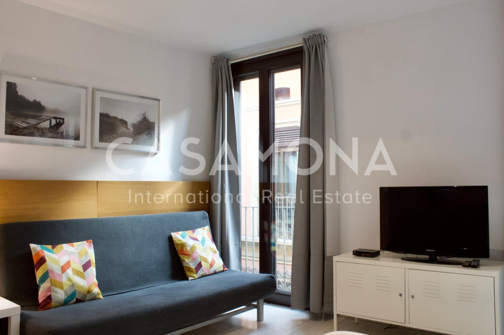 Superbe appartement de 2 chambres à côté de la Plaza Reial