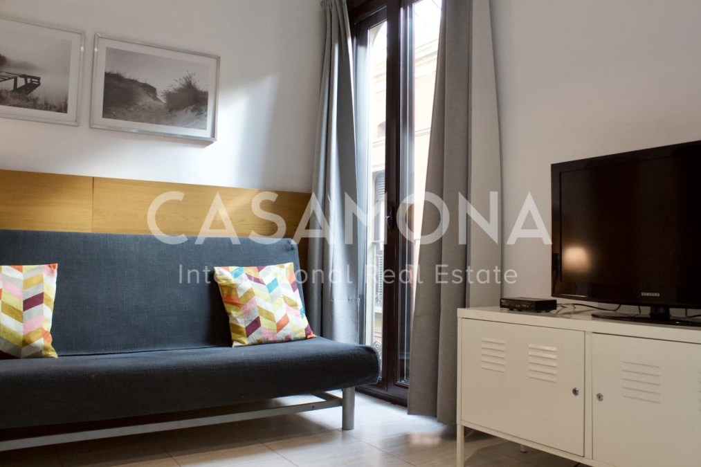 Superbe appartement de 2 chambres à côté de la Plaza Reial