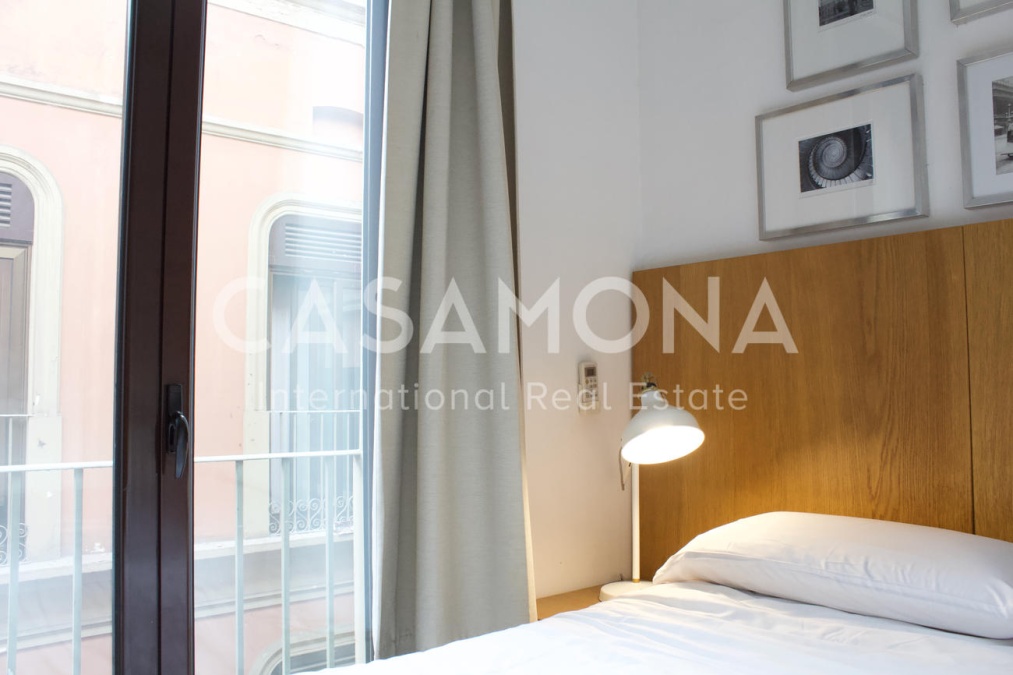 Superbe appartement de 2 chambres à côté de la Plaza Reial