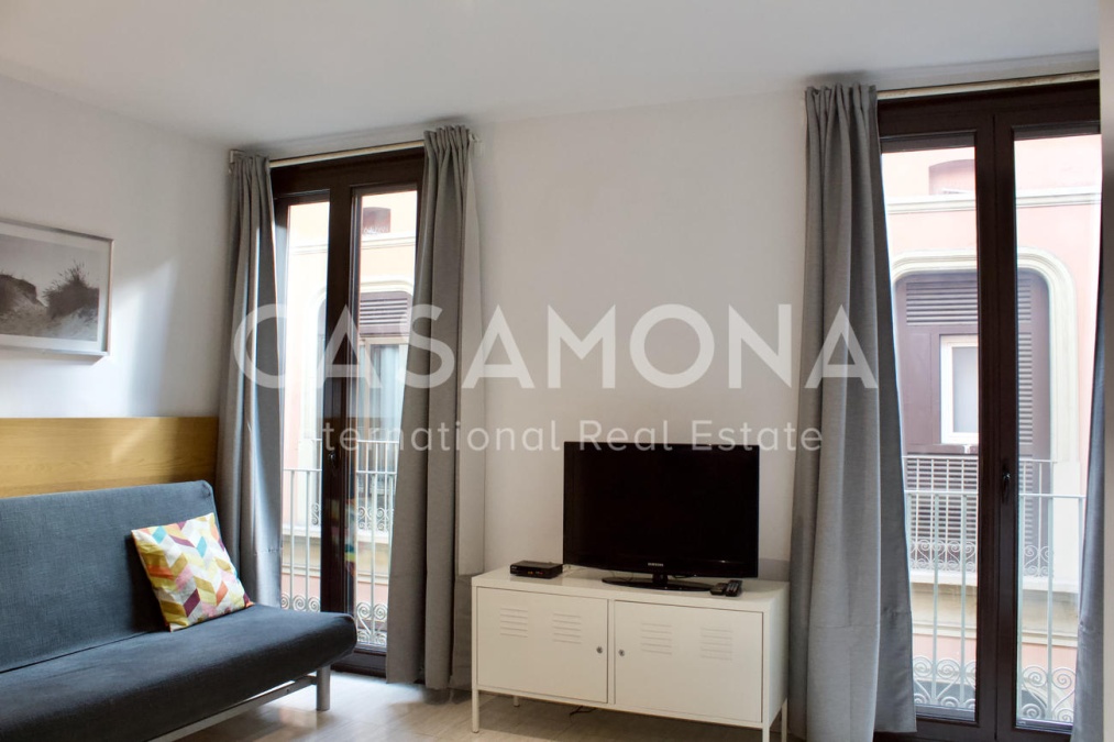 Superbe appartement de 2 chambres à côté de la Plaza Reial