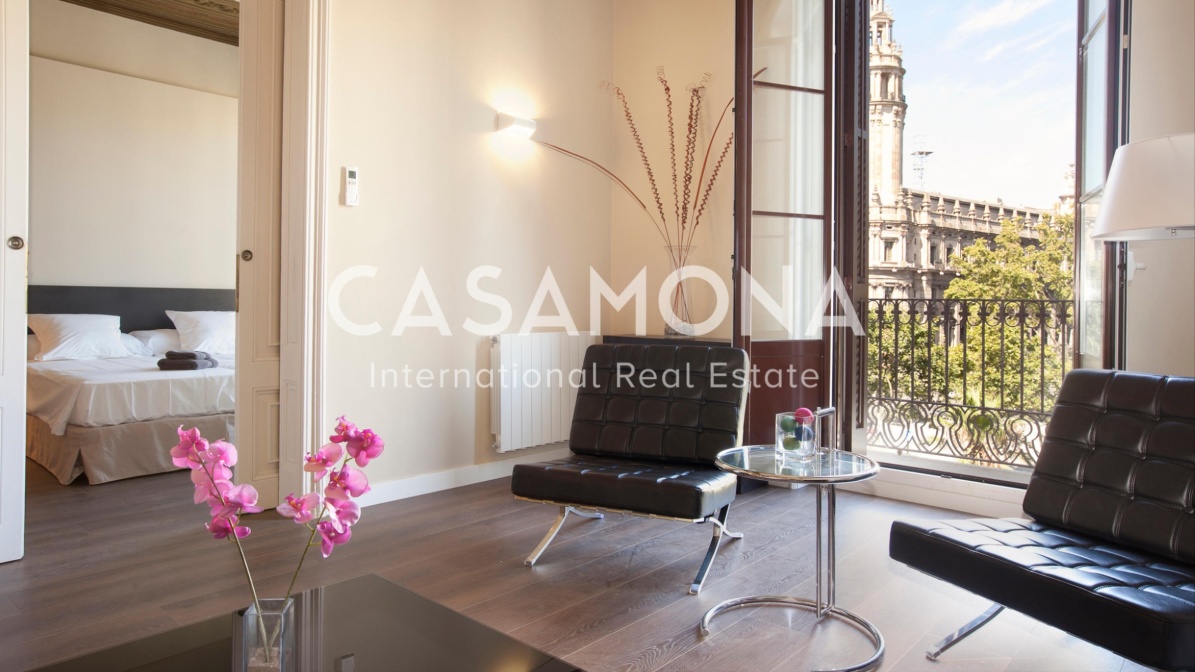 Apartament 3 habitacions luxoses amb balcó a la Barceloneta Apartament 3 habitacions luxoses amb balcó a la Barceloneta