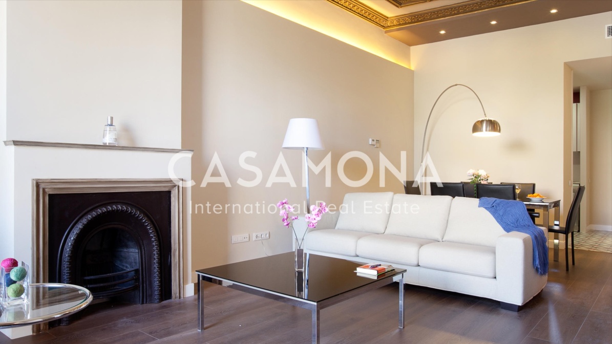 Luxuriöse 3-Schlafzimmer-Apartment mit Balkon in Barceloneta Luxuriöse 3-Schlafzimmer-Apartment mit Balkon in Barceloneta