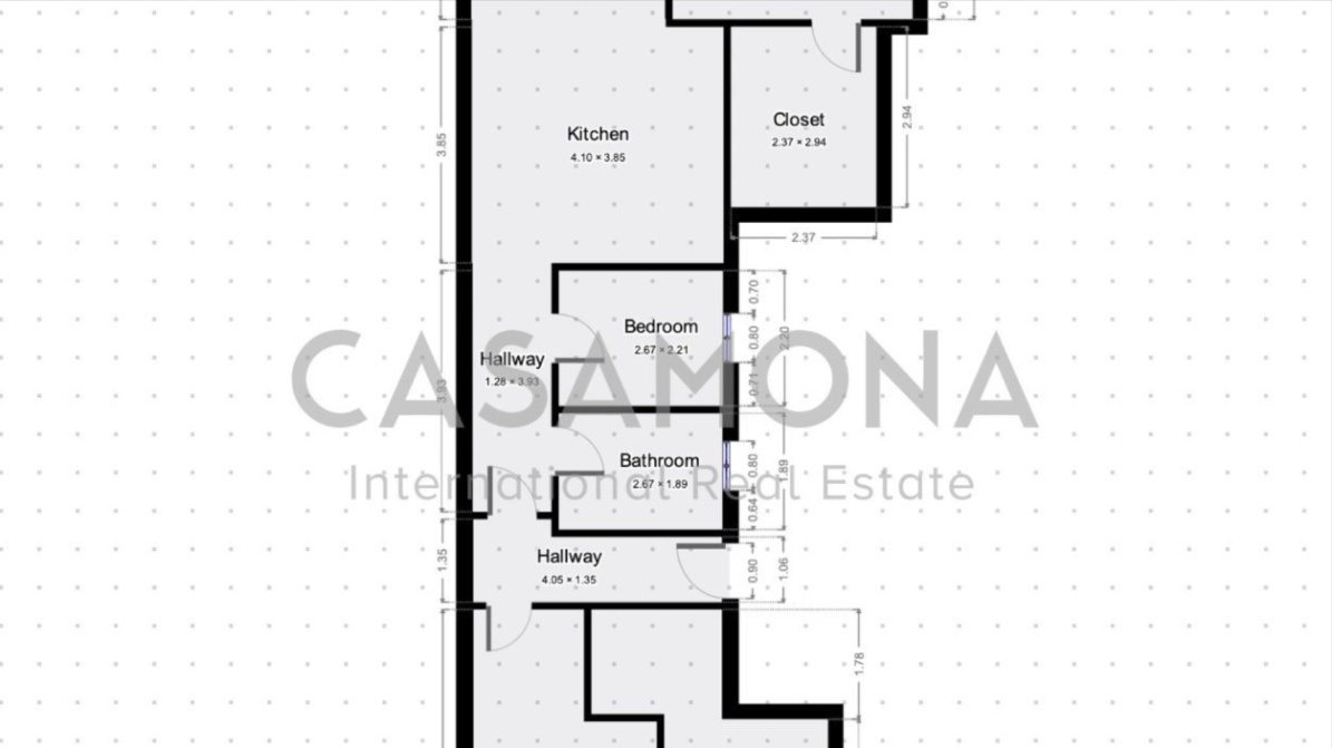 Acheter pour louer Opportunité - Appartement situé au centre avec plafonds bas à Gótico