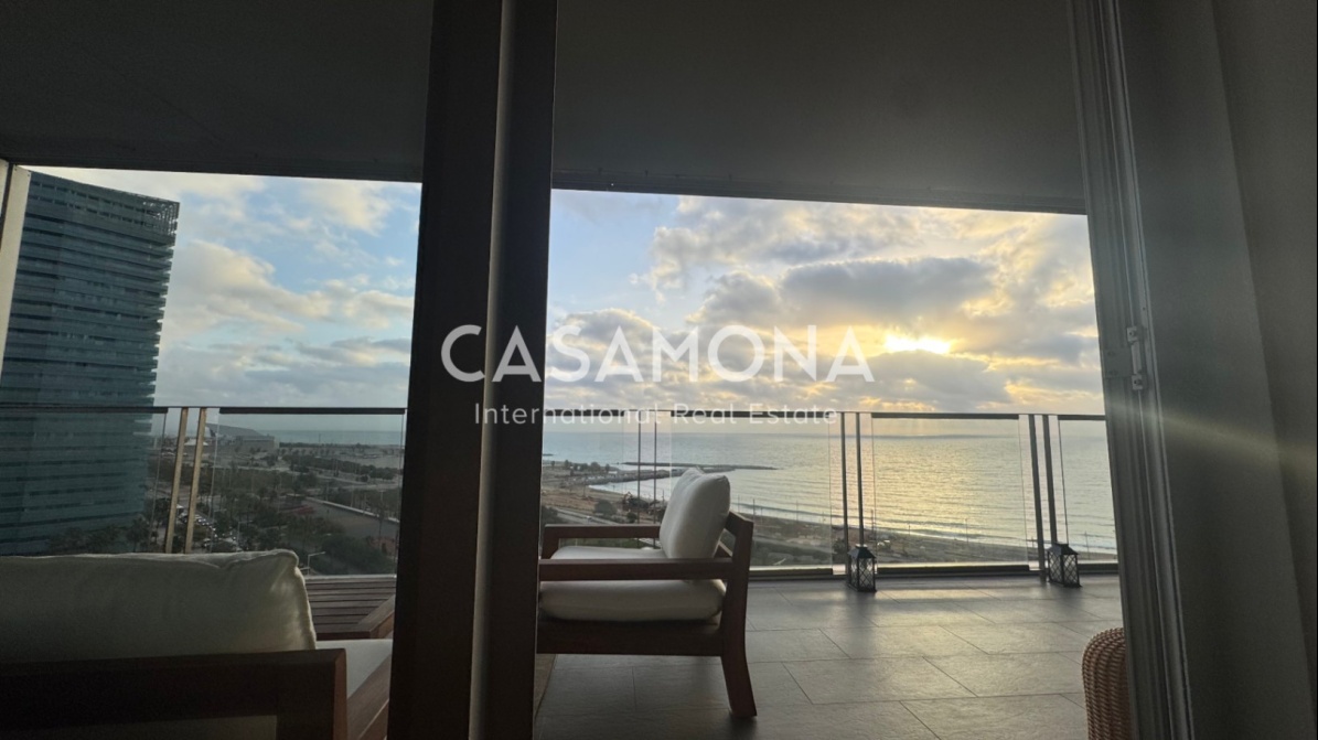 Appartement moderne de 3 chambres avec vue imprenable sur la mer à Diagonal Mar Appartement moderne de 3 chambres avec vue imprenable sur la mer à Diagonal Mar