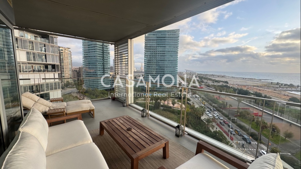 Modern 3 Bedroom Apartment with Amazing Sea Views in Diagonal Mar Modern 3 Bedroom Apartment with Amazing Sea Views in Diagonal Mar