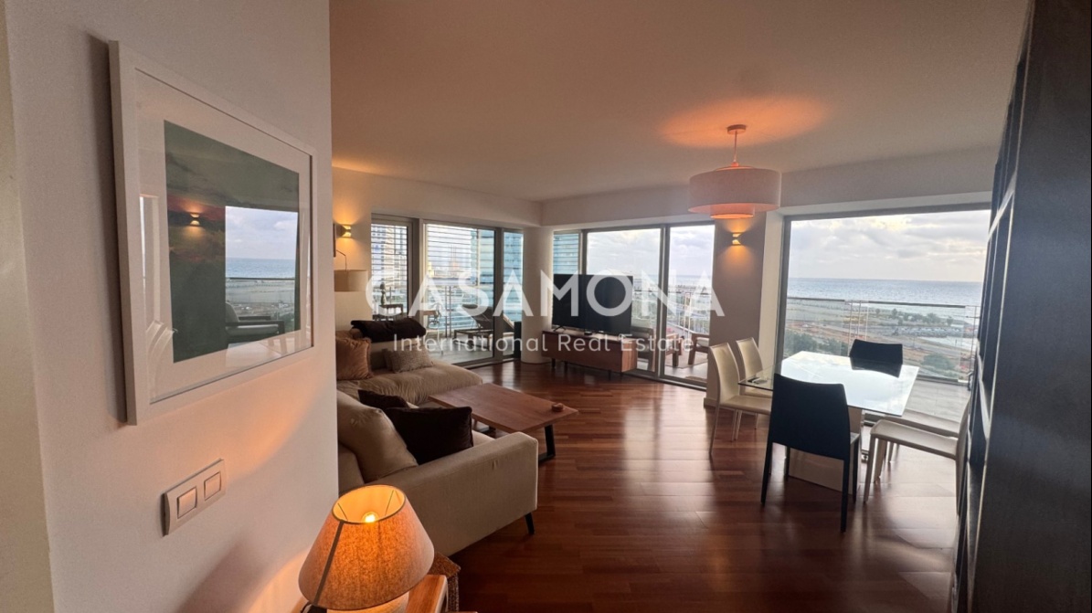 Appartement moderne de 3 chambres avec vue imprenable sur la mer à Diagonal Mar Appartement moderne de 3 chambres avec vue imprenable sur la mer à Diagonal Mar