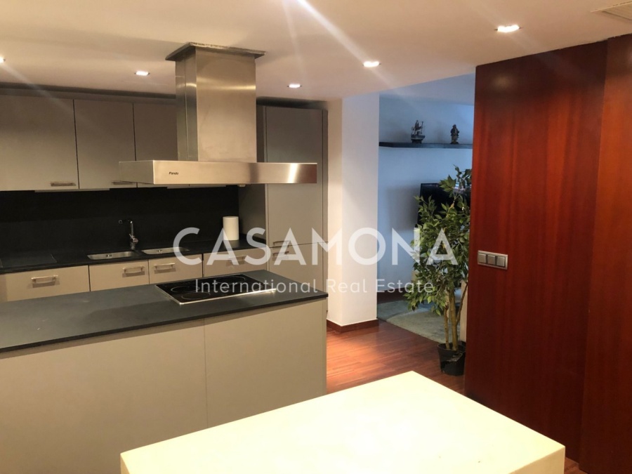 Apartament modern i ampli d'1 dormitori a Sant Gervasi