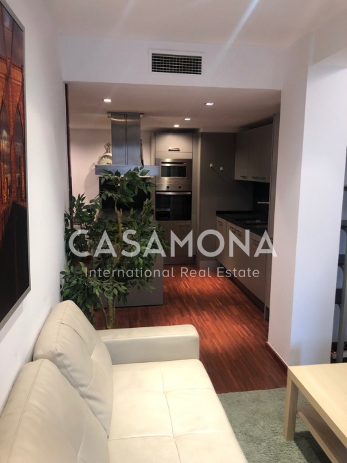 Moderno y espacioso apartamento de 1 dormitorio en Sant Gervasi