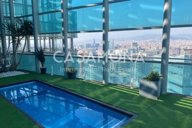 Exclusive Duplex Penthouse on the 25th Floor with a Private Pool in Diagonal Mar