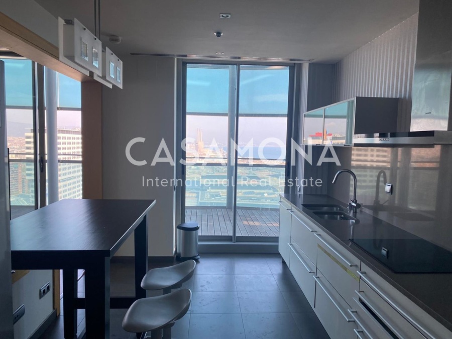 Exclusive Duplex Penthouse on the 25th Floor with a Private Pool in Diagonal Mar Exclusive Duplex Penthouse on the 25th Floor with a Private Pool in Diagonal Mar