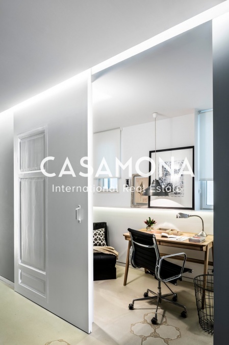 Lujoso apartamento de 4 dormitorios con piscina y terraza en Sarria Lujoso apartamento de 4 dormitorios con piscina y terraza en Sarria