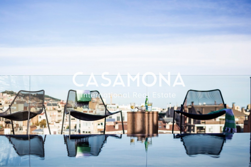 Luxós Apartament de 4 Dormitoris amb Piscina i Terrassa a Sarrià Luxós Apartament de 4 Dormitoris amb Piscina i Terrassa a Sarrià