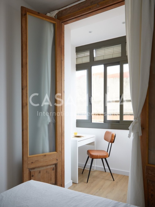 Apartament modern de 3 habitacions a Gràcia