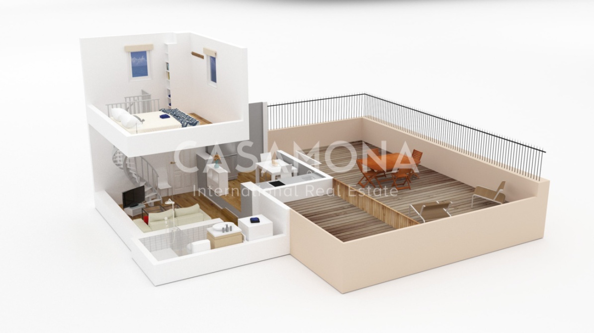Maravilloso apartamento con terraza en pleno centro de Barcelona Maravilloso apartamento con terraza en pleno centro de Barcelona