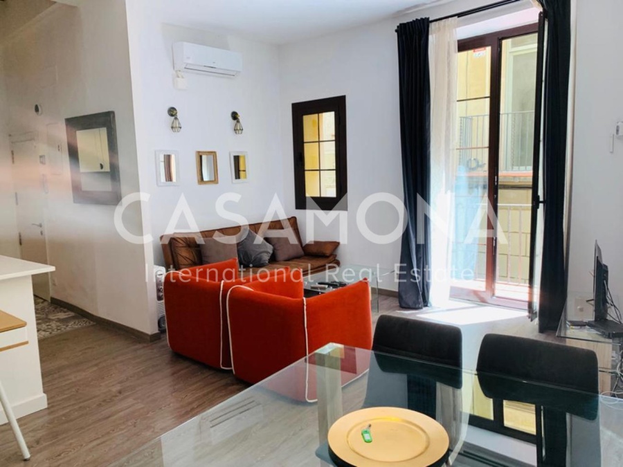 Appartement moderne de 2 chambres et 2 salles de bains avec des caractéristiques catalanes traditionnelles à Sant Pere Appartement moderne de 2 chambres et 2 salles de bains avec des caractéristiques catalanes traditionnelles à Sant Pere