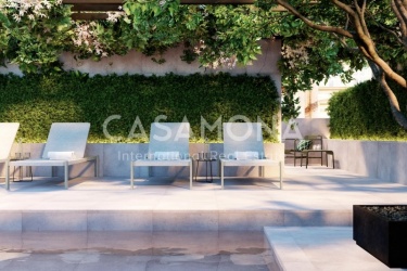 Apartaments de 2 habitacions amb terrassa privada i piscina comunitària Apartaments de 2 habitacions amb terrassa privada i piscina comunitària