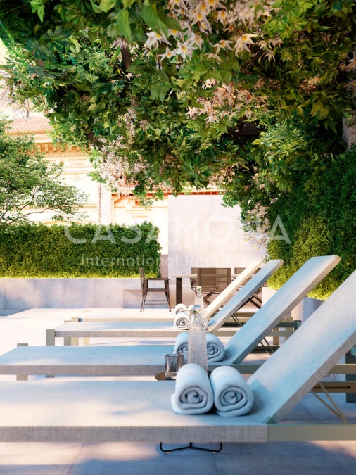 Increíbles apartamentos de nueva construcción con servicio tipo hotel y terraza