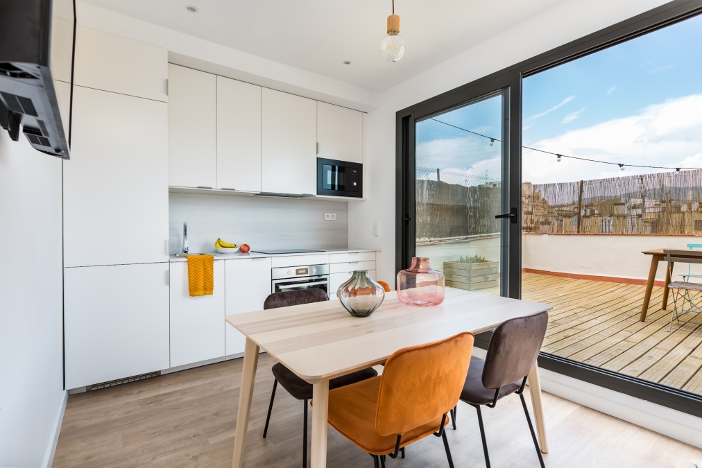 Penthouse moderne de 1 chambre avec terrasse spacieuse dans l’Eixample Dreta Penthouse moderne de 1 chambre avec terrasse spacieuse dans l’Eixample Dreta