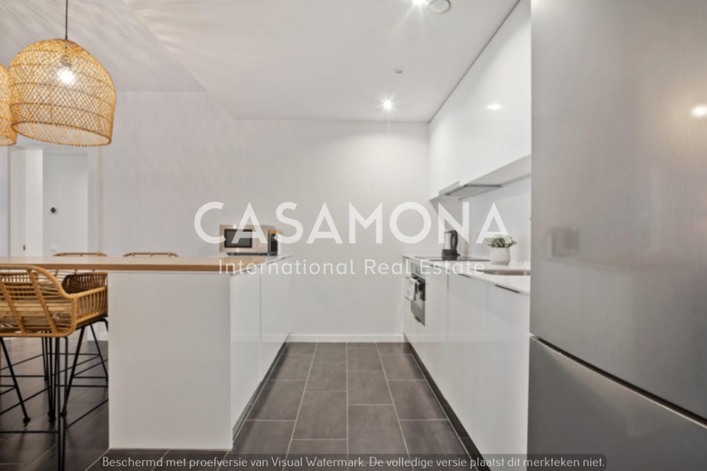 Moderne 2 chambres spacieuses et 2 salles de bains à Poble nou