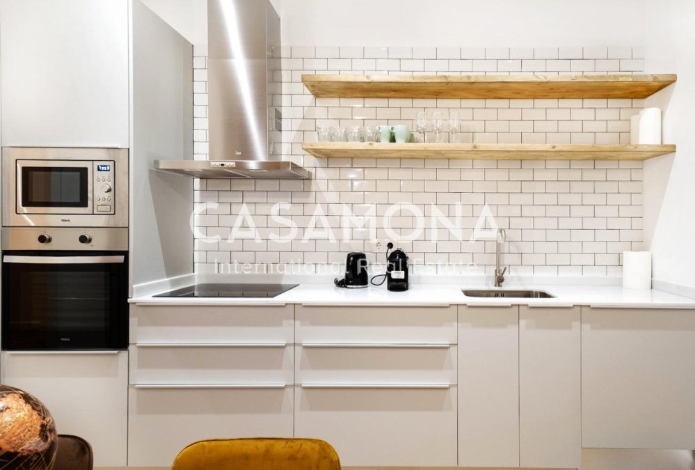 Appartement in Catalaanse stijl met 3 slaapkamers en 3 badkamers in Gracia