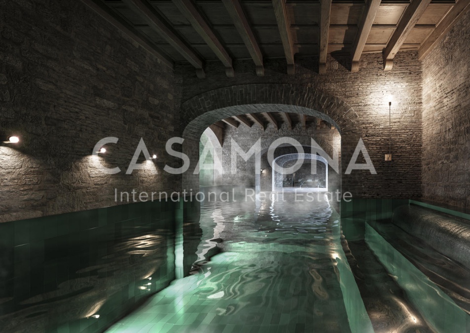 Increíble ático de 3 dormitorios con piscina en un antiguo palacio en Gótico Increíble ático de 3 dormitorios con piscina en un antiguo palacio en Gótico