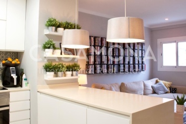 (SOLD) Bright And Spacious Two Bedroom Duplex Apartment In Diagonal Mar With Charming Gallery