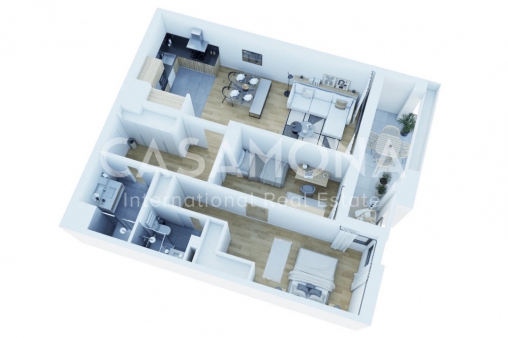 Apartament modern i elegant a Gràcia amb balcó privat Apartament modern i elegant a Gràcia amb balcó privat