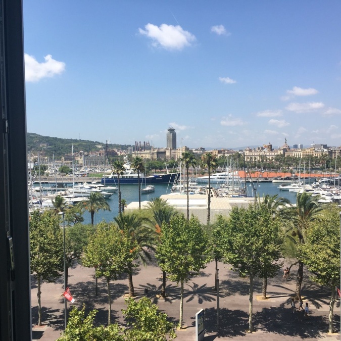 Apartament de luxe, residència exclusiva a la vora del mar amb vistes panoràmiques al port - terrassa i ascensor