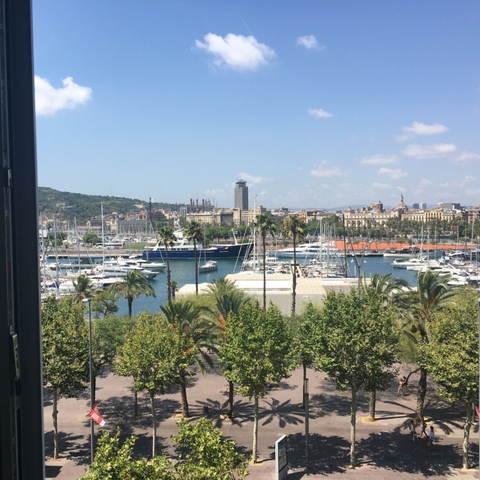 Apartament de luxe, residència exclusiva a la vora del mar amb vistes panoràmiques al port - terrassa i ascensor