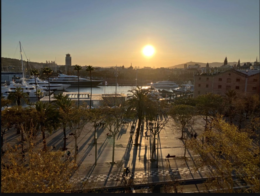 Apartament de luxe, residència exclusiva a la vora del mar amb vistes panoràmiques al port - terrassa i ascensor