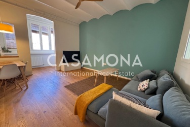 Increíble apartamento espacioso con balcón y lujoso estilo catalán Increíble apartamento espacioso con balcón y lujoso estilo catalán