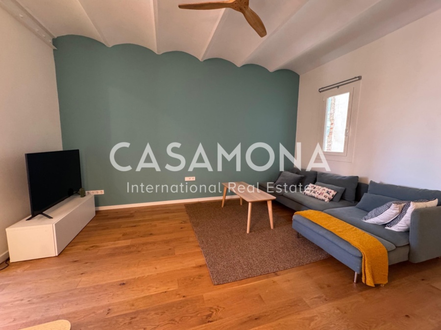 Increíble apartamento espacioso con balcón y lujoso estilo catalán Increíble apartamento espacioso con balcón y lujoso estilo catalán