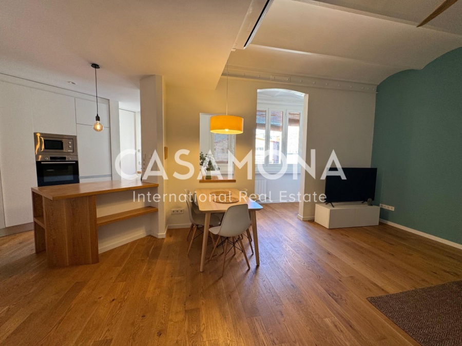 Incroyable appartement spacieux avec balcon et style catalan luxueux Incroyable appartement spacieux avec balcon et style catalan luxueux