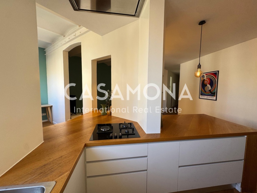 Incroyable appartement spacieux avec balcon et style catalan luxueux Incroyable appartement spacieux avec balcon et style catalan luxueux