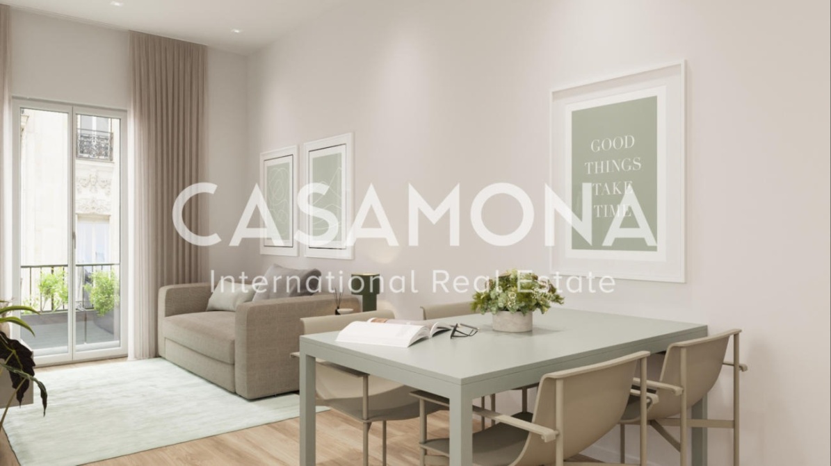 Apartamento de 1 dormitorio totalmente renovado cerca de la Sagrada Familia Apartamento de 1 dormitorio totalmente renovado cerca de la Sagrada Familia