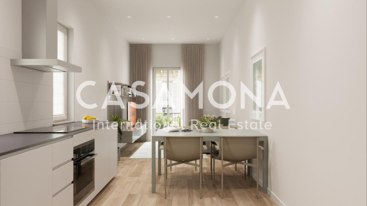 Apartament totalment reformat d'1 habitació a prop de la Sagrada Família
