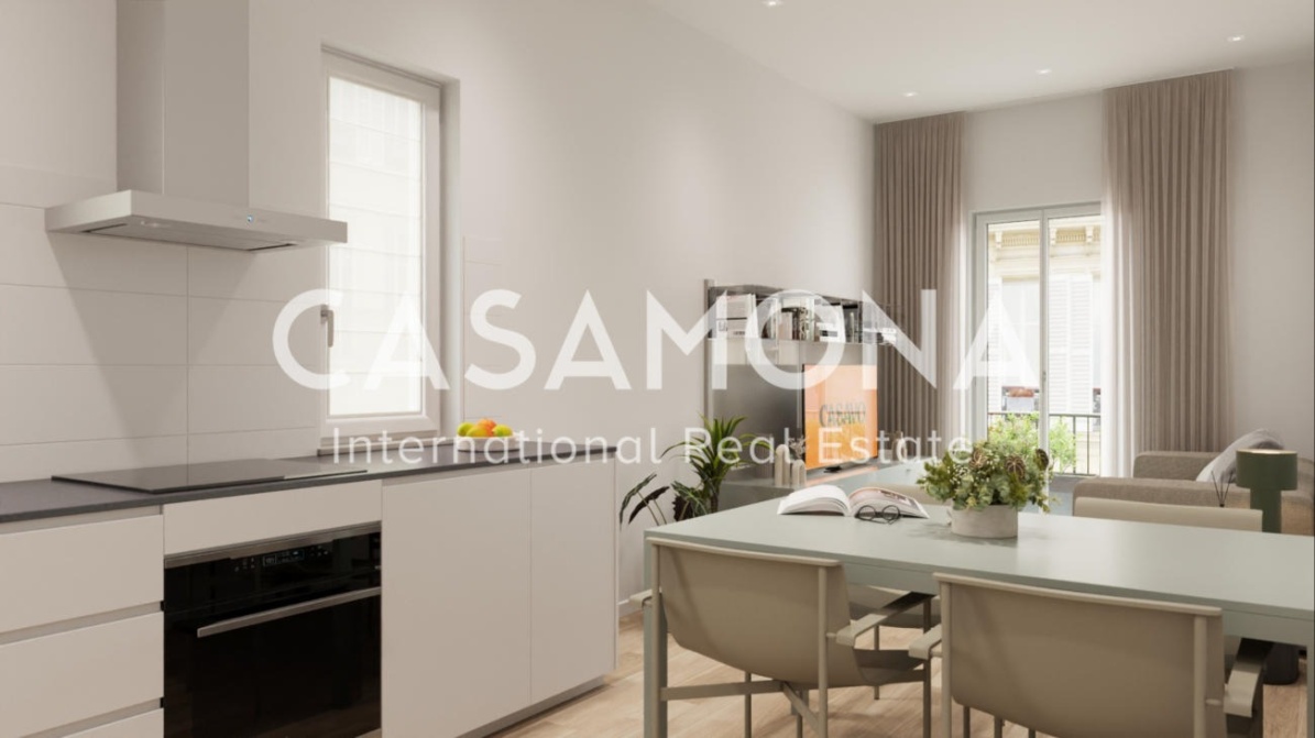 (SOLD) Fully Renovated 1-Bedroom Apartment near Sagrada Familia