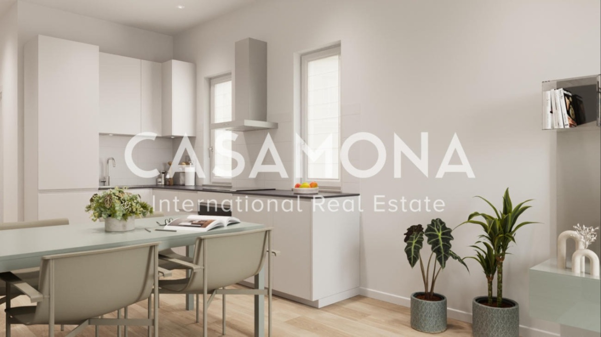(SOLD) Fully Renovated 1-Bedroom Apartment near Sagrada Familia
