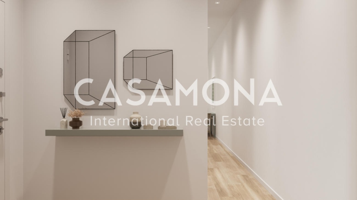 Apartament totalment reformat d'1 habitació a prop de la Sagrada Família