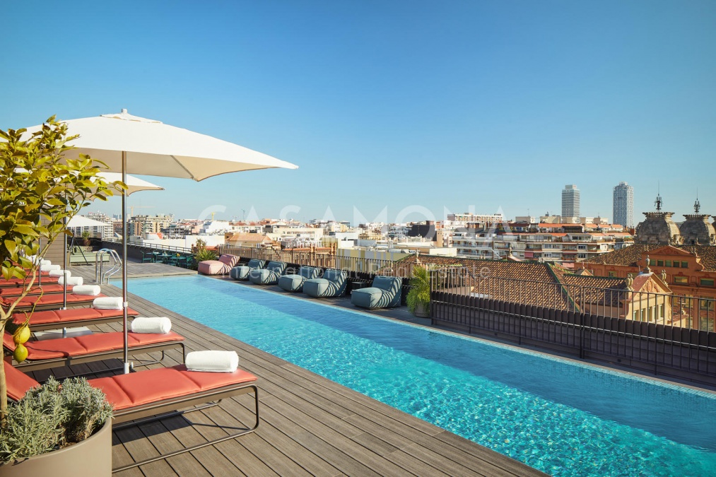 Appartement de luxe de 2 chambres dans une résidence avec piscine sur le toit Appartement de luxe de 2 chambres dans une résidence avec piscine sur le toit