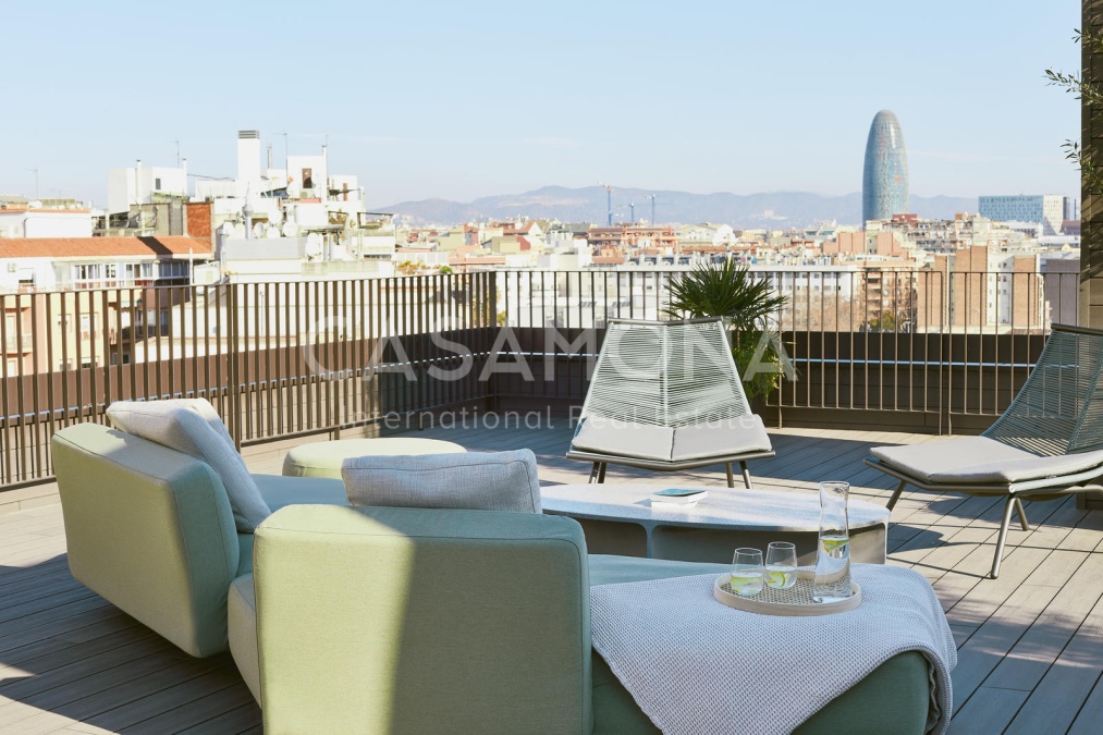 Appartement de luxe de 3 chambres dans une résidence avec piscine sur le toit Appartement de luxe de 3 chambres dans une résidence avec piscine sur le toit